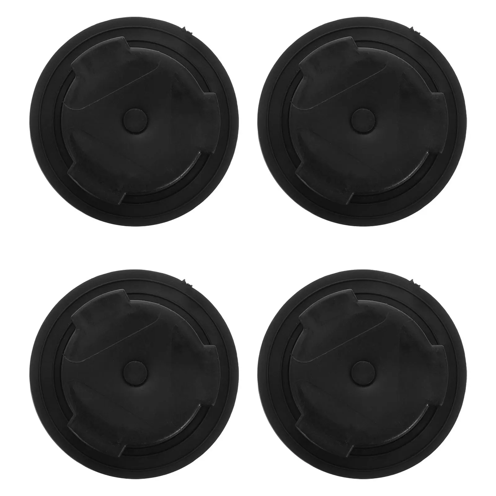 

4Pcs Garbage Bin Drain Stopper Plug Heavy Duty Waterproof Seal for Outdoor Trash Cans Rainproof Fit 660L Container Replacement