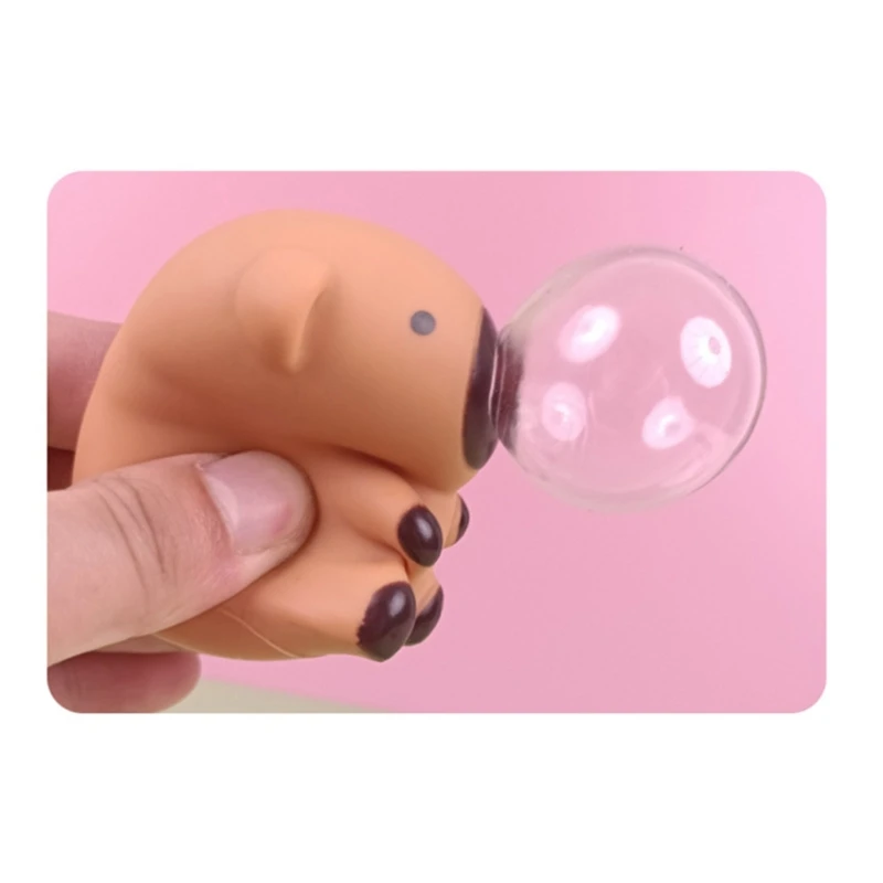 Lovely Blowing Bubble Maltose Cartoon Toy for Men Women Capybara