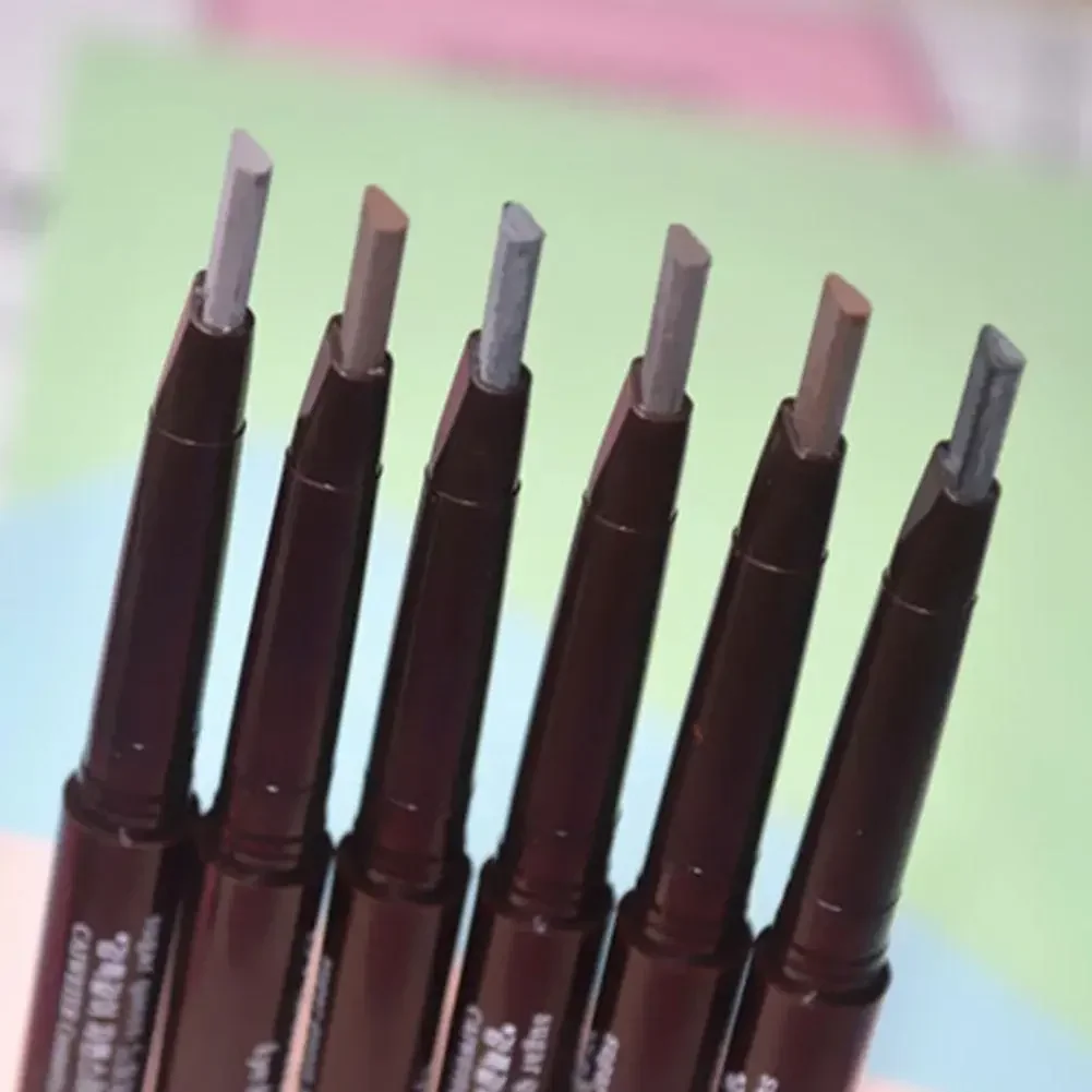 ดินสอเขียนคิ้วกันน้ําปากกาส้อมเคล็ดลับ Eyebrow Tattoo ดินสอ Liquid Eye Brow Penci Make Up รายการเครื่องสําอาง Brow ดินสอ