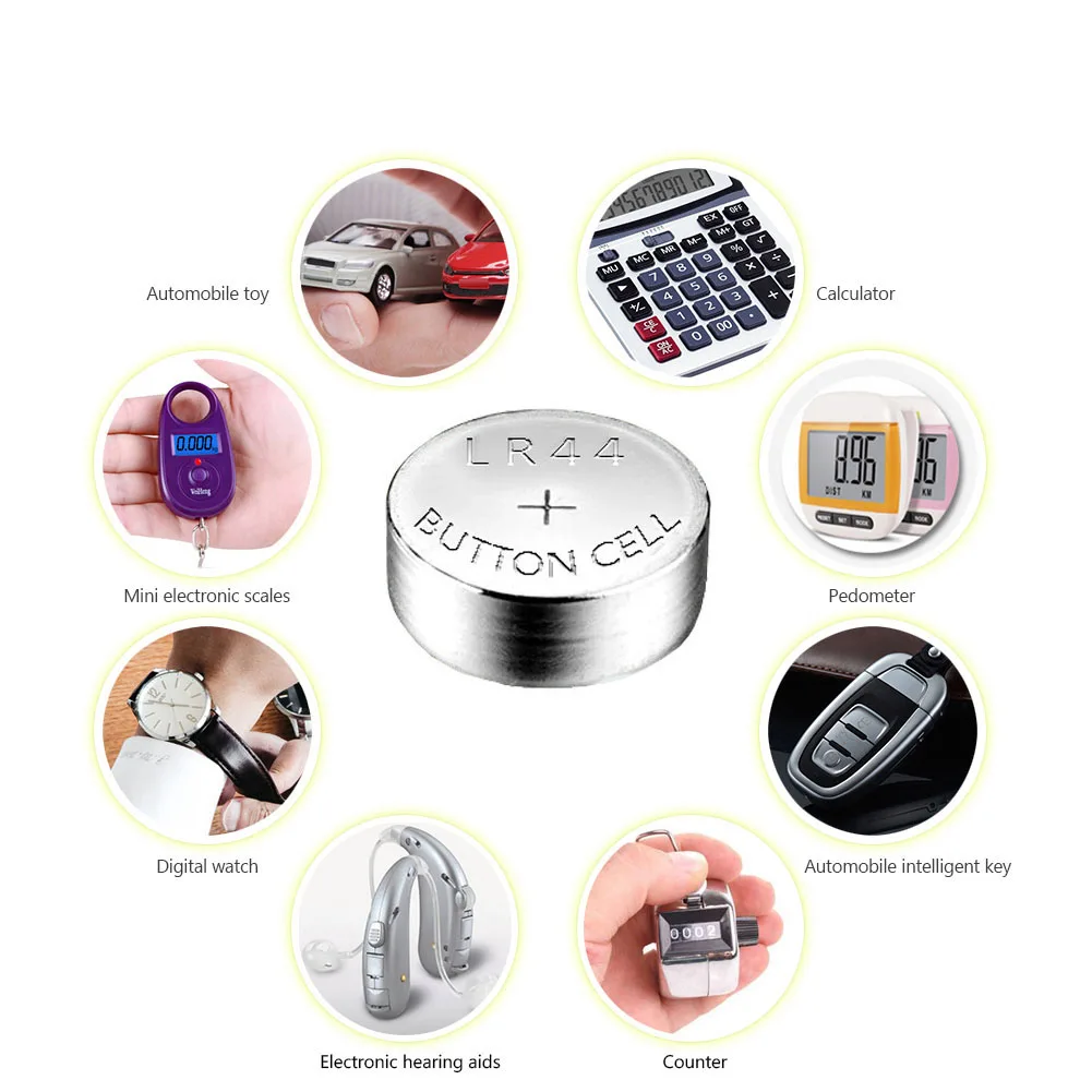 100個AG13コイン電池LR44 357 357A S76E G13アルカリボタン電池ag 13 1.5v腕時計電子リモート