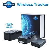 Car Gps Tracker Charging 20,000 Mah Work 100 Days Accurate Positioning with Magnet Free Installation Real-Life Map Global Positioning