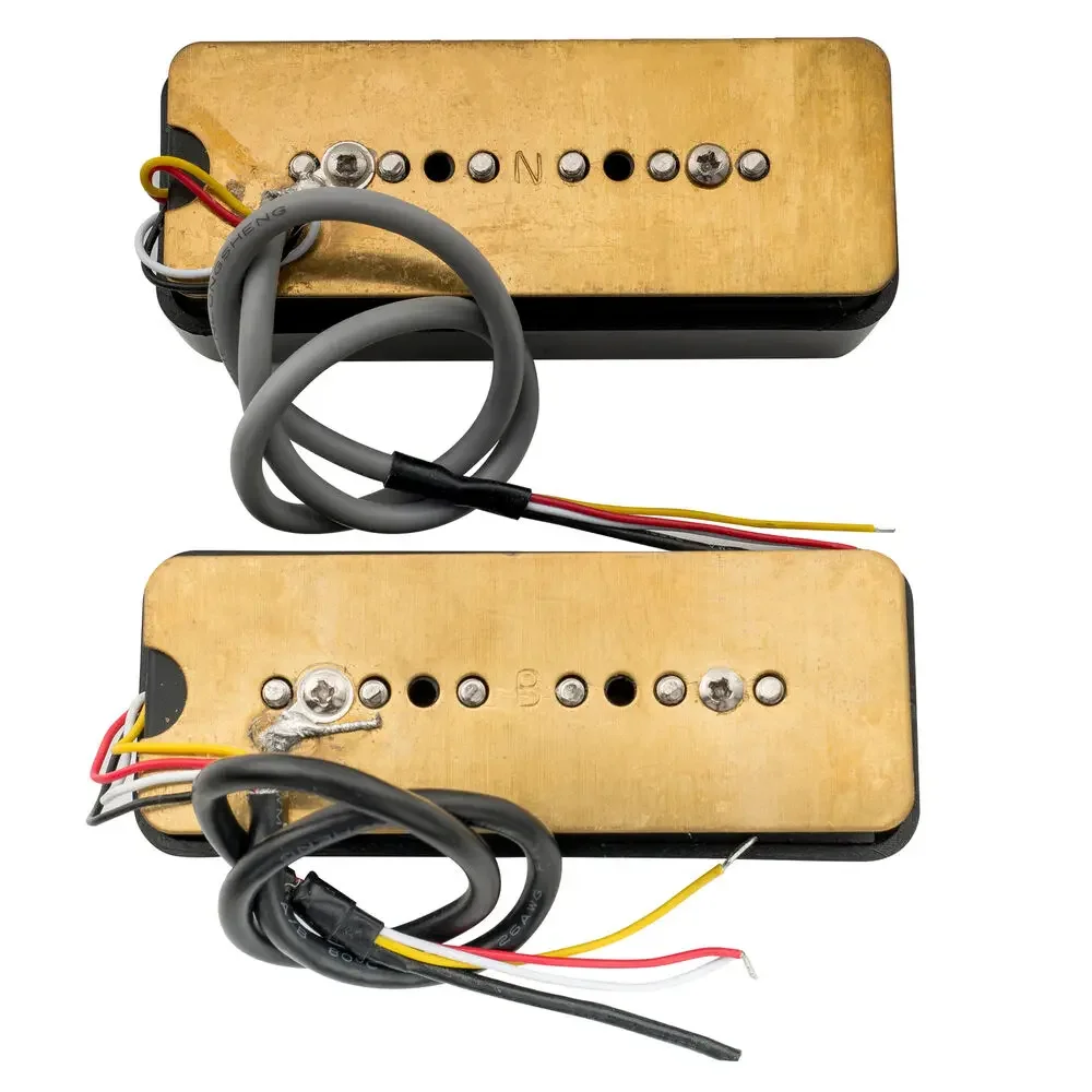 

Beyond Music Shop Store-Wilkinson Black P90 Ceramic Single Coil Neck Bridge Pickup Set For SG LP Guitar