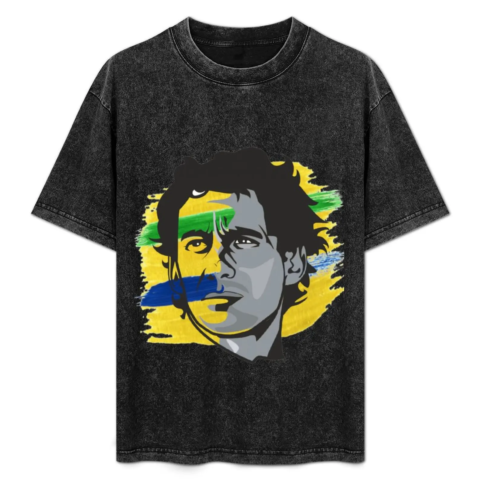 

Ayrton Art T-Shirt Classic Print Short Sleeve Shirt