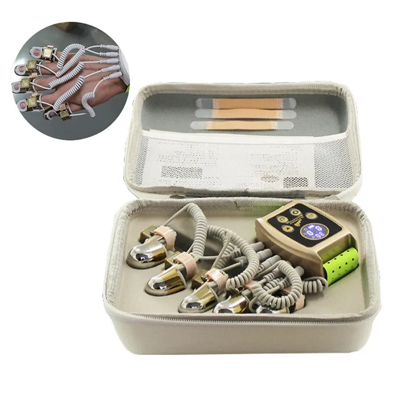 2025 جديد مكركرنت الذهب إصبع الجاذبية الماس إصبع شد الوجه وثبات الرعاية الصحية EMS الجمال آلة العناية بالبشرة