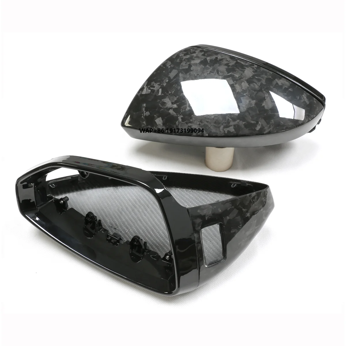 

High Quality Automotive Accessories Suitable for A7 S7 RS7 Forged Fiber Replacement Rearview Mirror Cover 2019-222 LDH