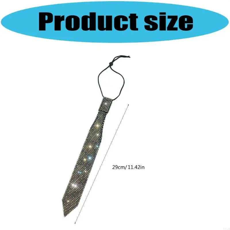 قلادة رقبة الشرير مع أحجار الراين المتلألئة لعشاق الموضة