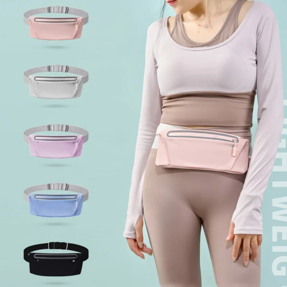 

Large Capacity Sport Mobile Waist Bag Lightweight Multi-function Running Waist Bag Storage Breathable Sports Phone Bag