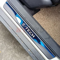 For Renault ARKANA AUSTRAL E-TECH HYBRID Accessory 2025 2024-2019 Stainless Chrome Car Door Sill Kick Plate Protector Cover Trim