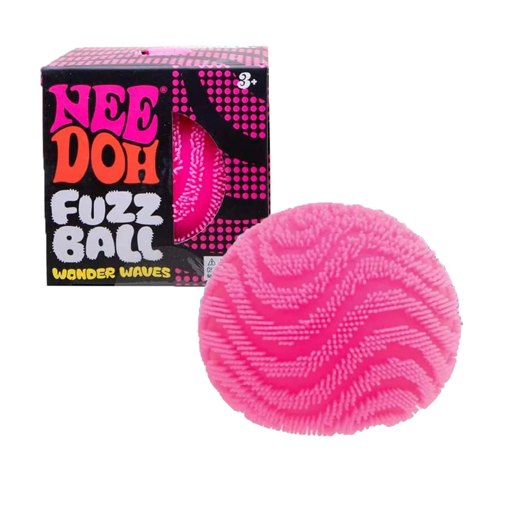 Nee Doh Fuzz Ball Blind Box Series Desktop Ornament Stress Relief Toys Suitable for People Under Pressure Fun Soft Stress Ball S - view 3