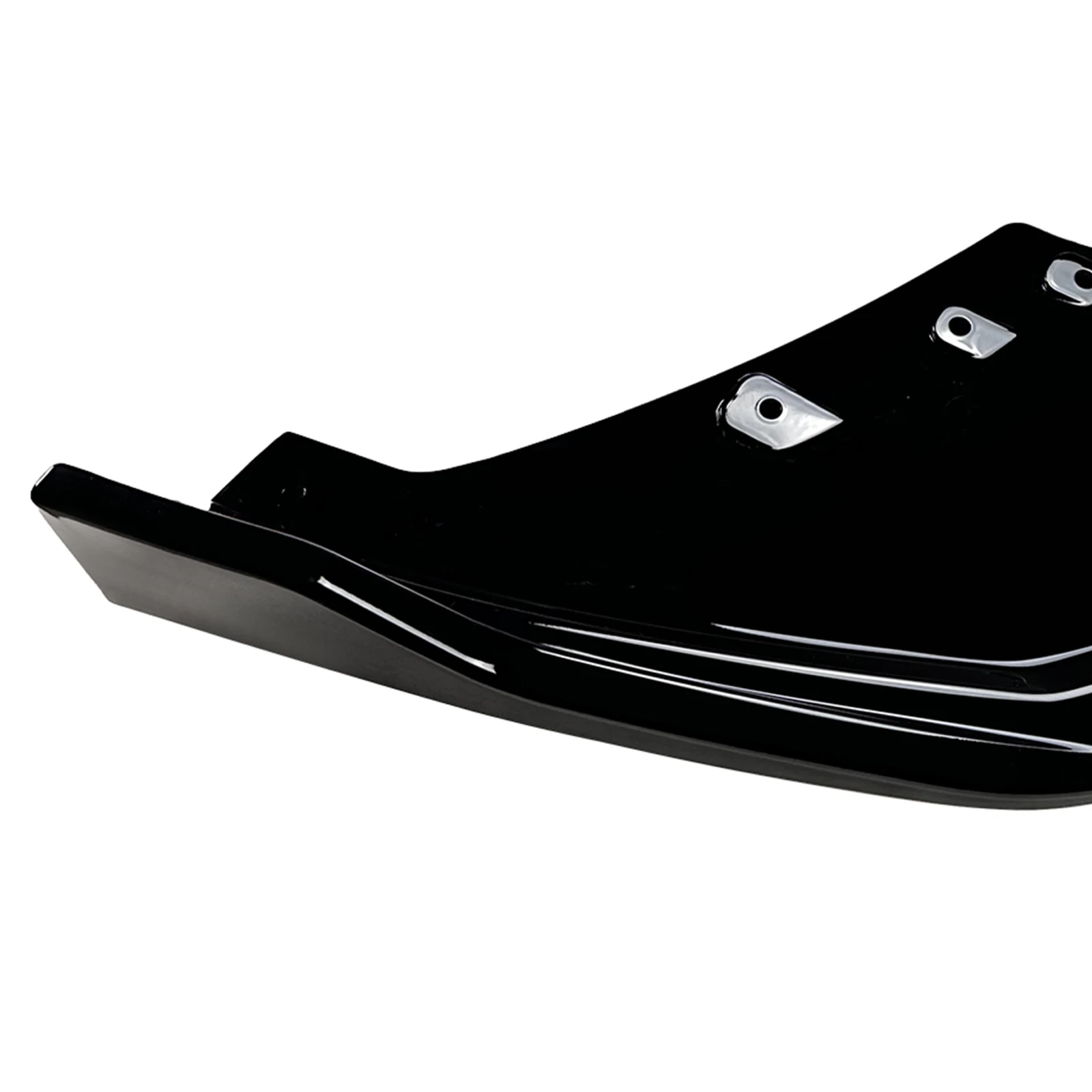 

For BMW X2 U10 M Sport 2023-2025 Car Front Bumper Spoiler Lip ABS Gloss Black/Carbon Fiber Look Lower Splitter Protector Guard