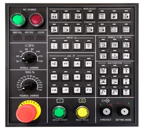 Multi function Diversified communication ports Rich key structure styles 24V/5V cnc controller unit