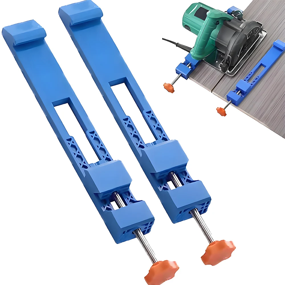 Adjustable cutting machine fixed guide rail, electric circular saw milling positioning fixture, precision cutting guide rail