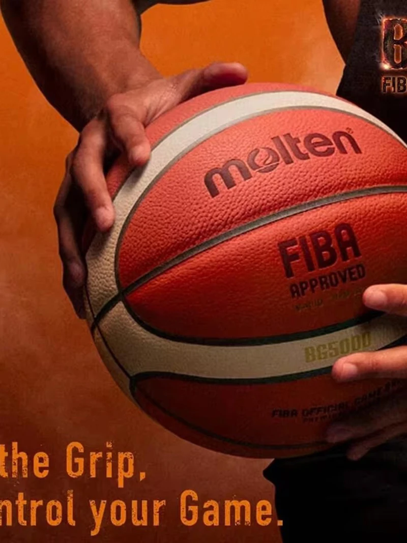 Molten BG5000 GF7X bola basket, sertifikasi resmi tim bola standar pria dan wanita