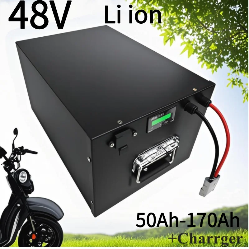 

48V Lithium ion battery 35ah 55AH 80AH 120AH with BMS 13S for 2kw ,3kw, 5kw vehicles Golf Cart.
