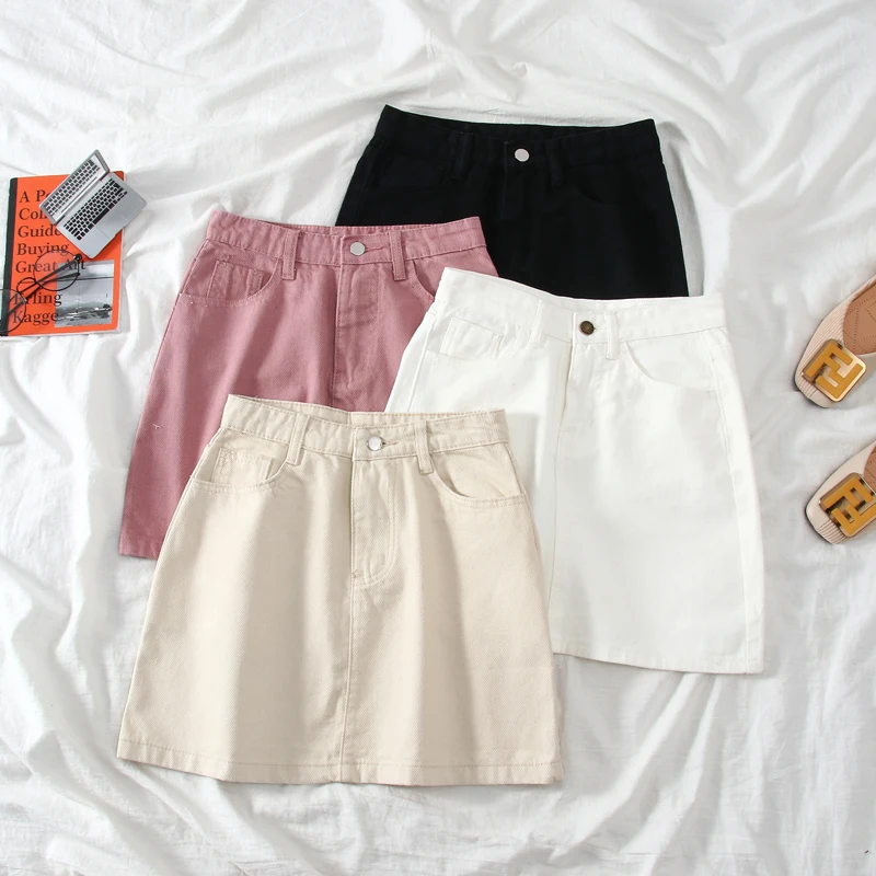 

Юбка трапециевидной формы с высокой талией, женские джинсы, утягивающая юбка с запахом, юбка f-длины, осенняя мода