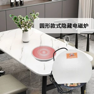 Unsichtbar versteckte Steinplatten -Induktionsofen, heißer Pfanne Esstisch, Haushaltsgebrauch 10 Hauptverkaufsinduktion Fogao Emped - №2