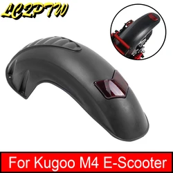10 Inch Electric Scooter With Brake Light Rear Fender Universal Mudguard Tire Splash Protection KickScooter Parts For KUGOO M4