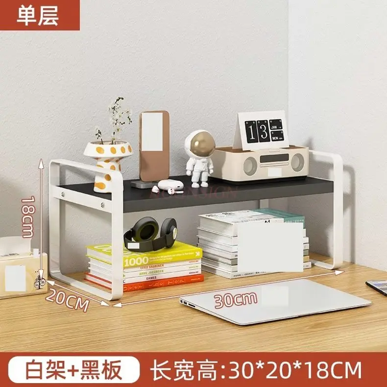 

1 шт. настольная книжная полка, письменный стол для хранения, многослойная столешница, многослойная полка, стеллаж для хранения офисного стола в студенческом общежитии