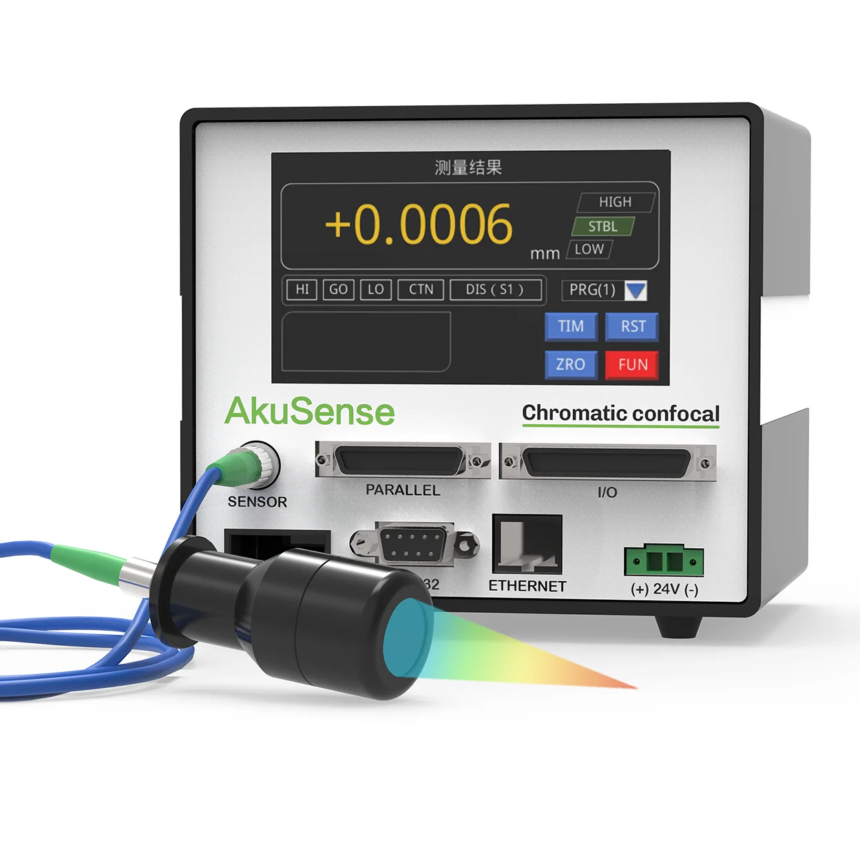 Multi-Color Confocal Displacement Sensor Replace CL-3000 Displacement Sensor