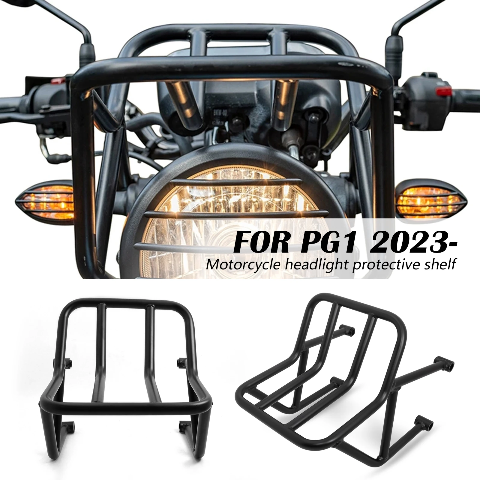 

For Yamaha PG-1 2023 PG1 2024 PG 1 2025 pg-1 2026 Headlight Luggage Rack Front Rack Top Box Case Suitcase Carrier Board