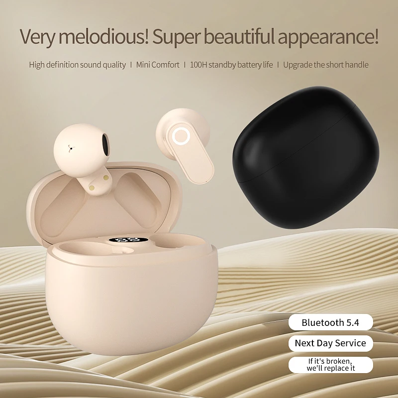 S618 Pro Earphone Mini Bluetooth Headphones with Mic 12D Stereo Hifi Earbuds for iPhone Samsung Android Wiress Bluetooth Headset
