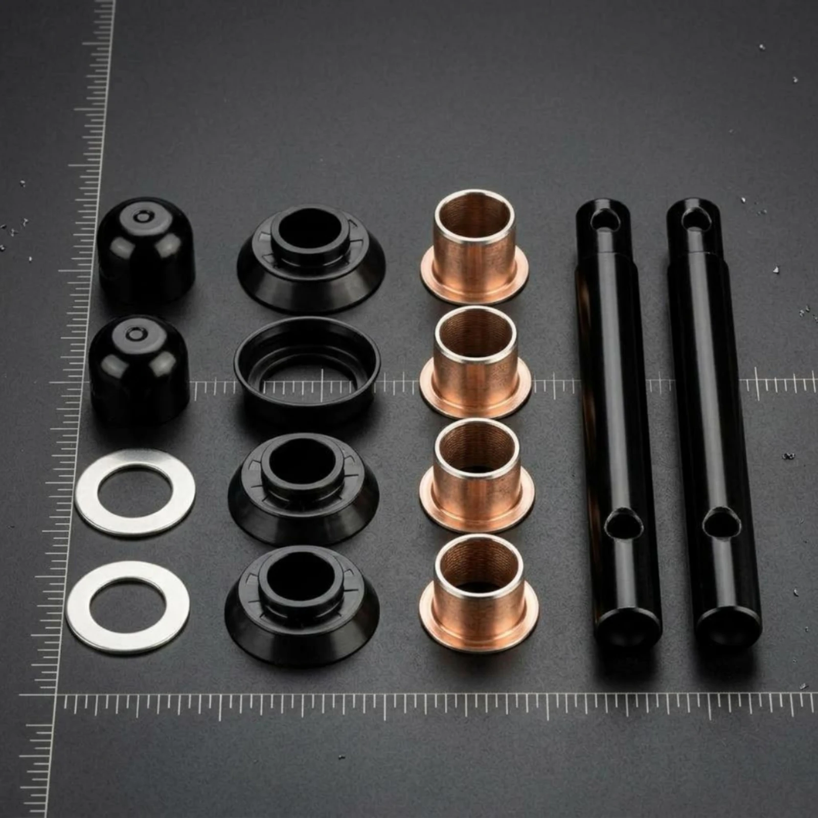 

Golf Vehicle King Fastener Kit Compatibility-Specific King Fastener Bushing Set Spindle Sleeve Kit Precision-Shaped Vehicle