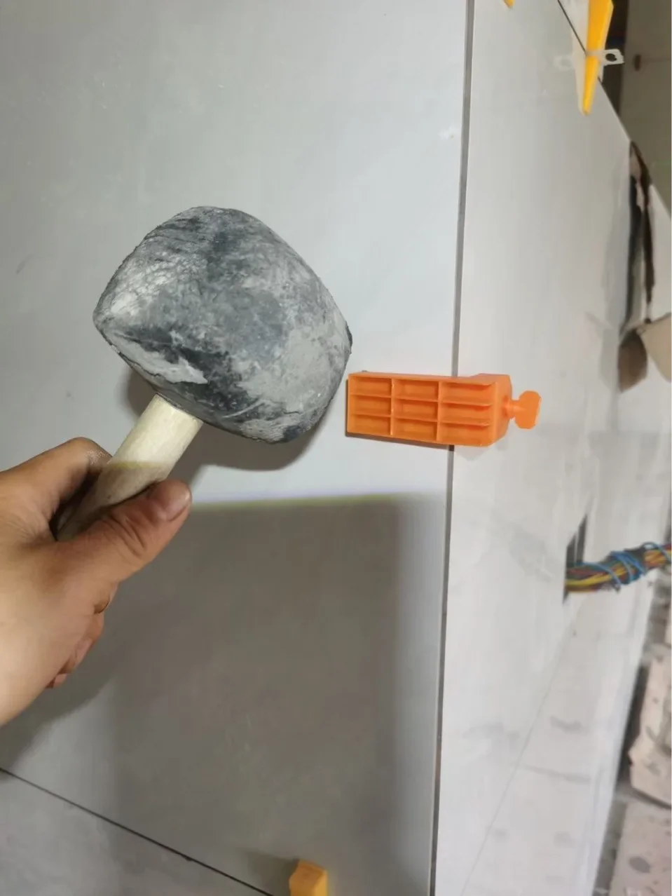 5-30 Stück Abstands halter für das Nivel liers ystem für männliche Winkel fliesen mit Bandbau werkzeugen für die Befestigung von Keramik boden wandfliesen – Detail 9