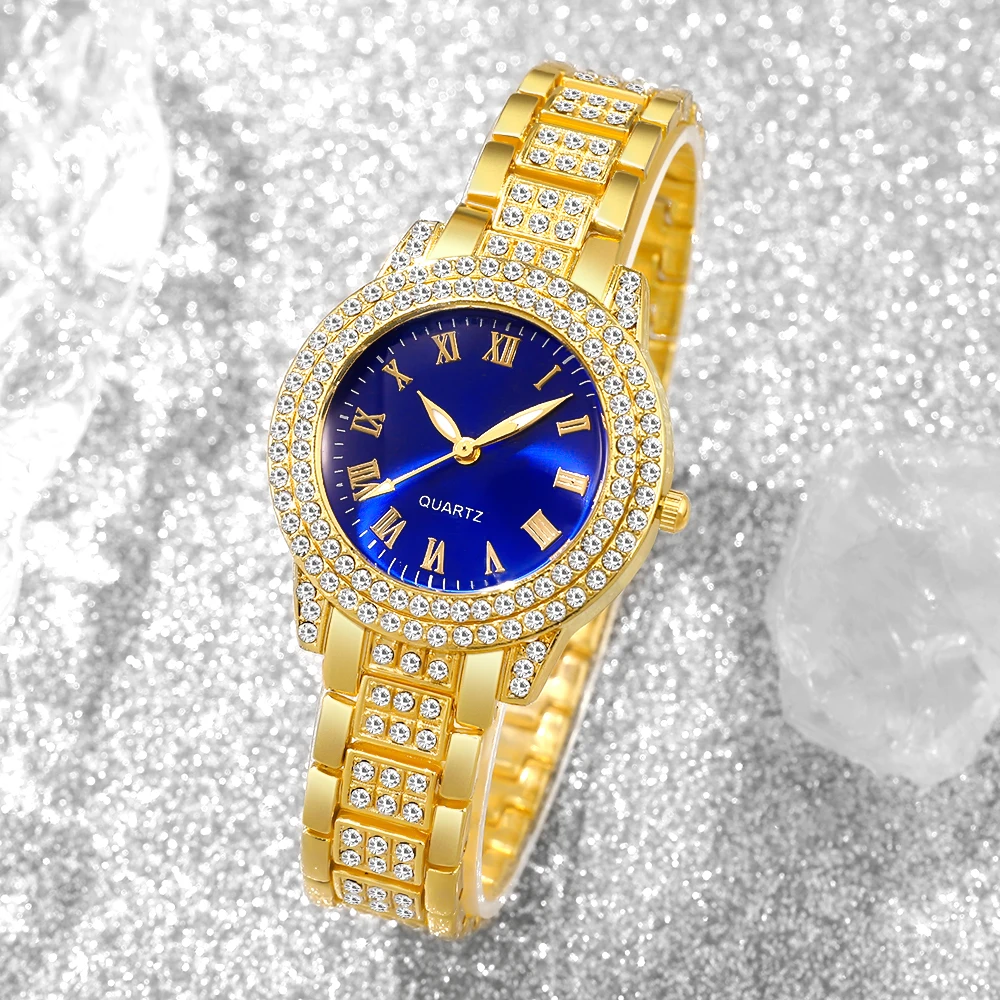 6pc New Women's Quartz Watch - Gift and Exquisite Combination - Suitable for All Holiday Occasions