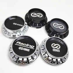 4pcs 67mm 62mm Wheel Center Caps Enkei  HubCap Auto Rims Dust Proof Hub Cover Emblem Badge