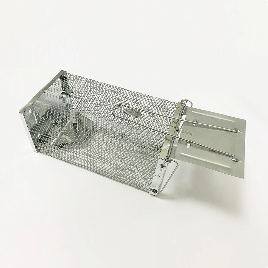 Humane Live Catch Rat Nagetierbekämpfung Mesh Metall Mausefalle Käfig