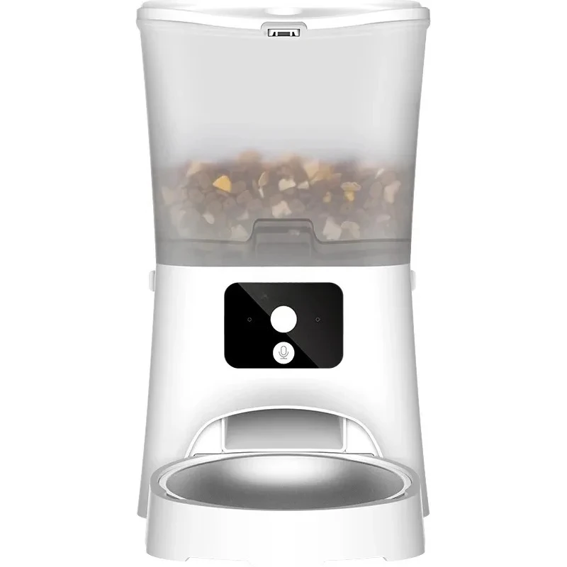 3L Scheduled Feeding Automatic WiFi Smart Pet Feeder for Cats & Dogs Auto Manual Food Dispenser with Android Ios Wi-Fi Enabled