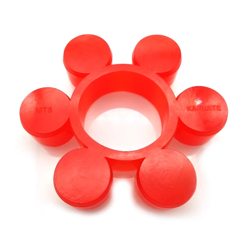 

Elastic Plum Blossom Pad Coupler Gasket 1Pcs Buffer Washer ID166*90*30-295*170*50mm ( Flexible Coupling Types)