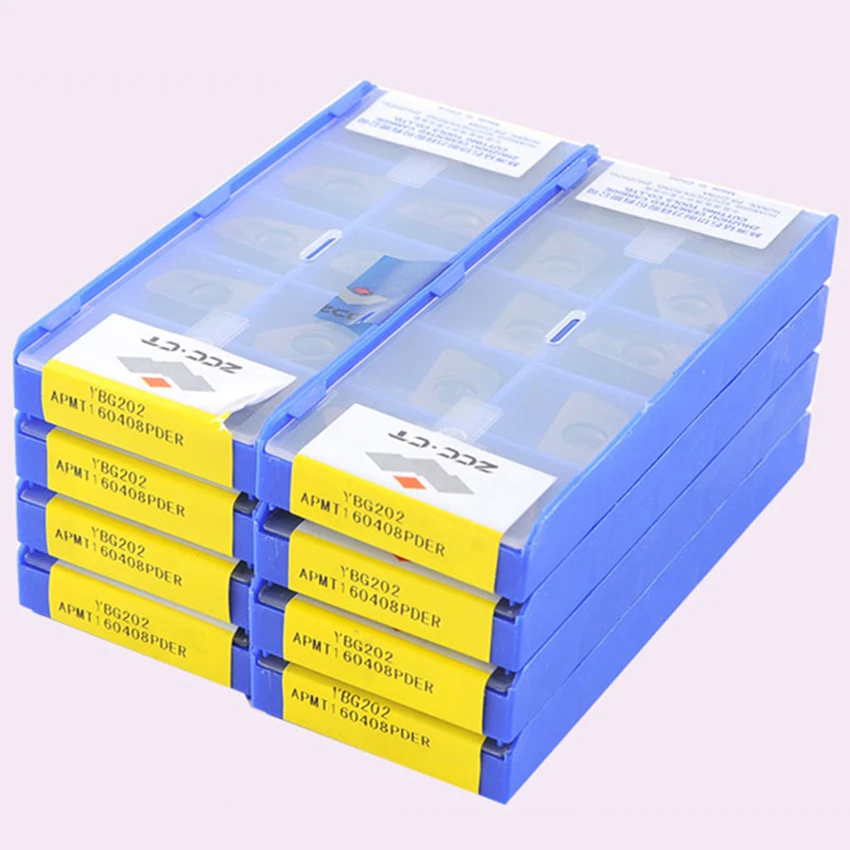 

APMT160408PDER YBG202 ZCC.CT APMT160408PDER CNC blade carbide inserts Milling inserts For Steel,Stainless steel 10pcs/box