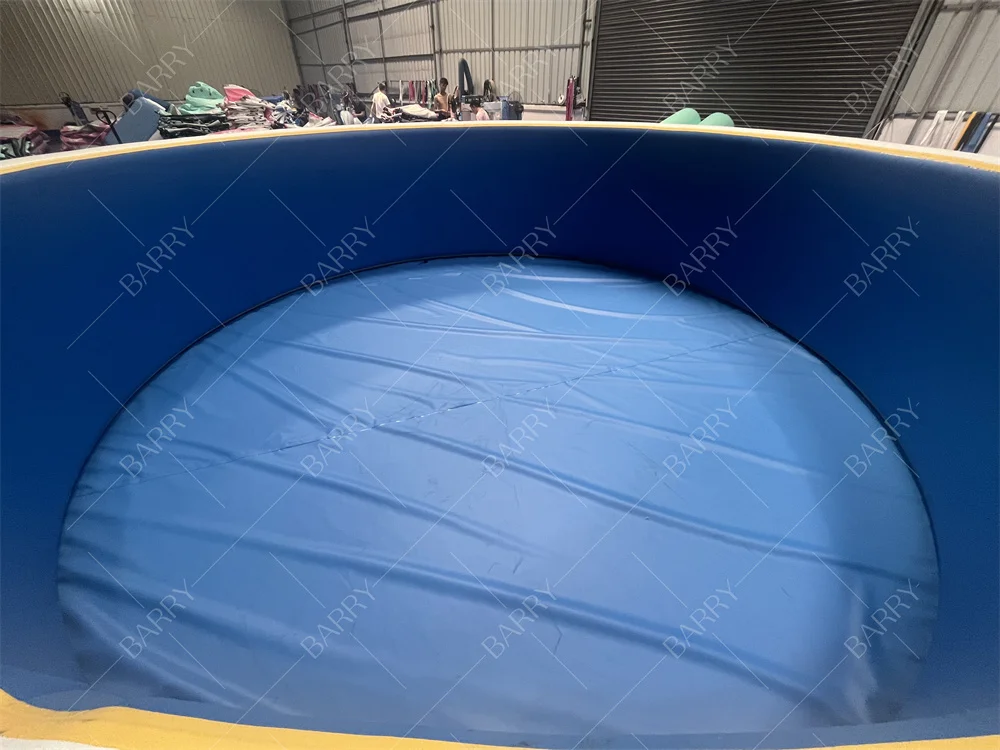 تكنولوجيا الهواء المتعددة مخصصة المحمولة بركة المياه السباحة Dwf طفل حمام سباحة قابل للنفخ قطرة غرزة النسيج Dwf الاطفال قطرة غرزة بركة