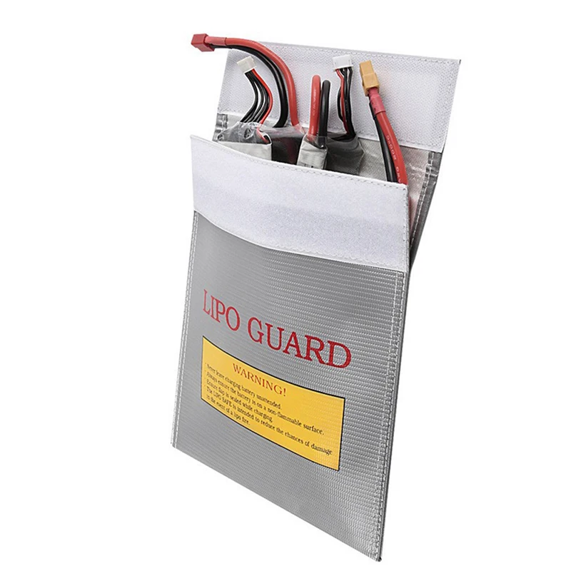 Lithium-Batterie, explosionsgeschützte, feuerfeste Tasche, hochwertige RC-LiPo-Batterie, multifunktionale Aufbewahrung, Sicherheitstasche, 18 x 23 cm, 30 x 23 cm