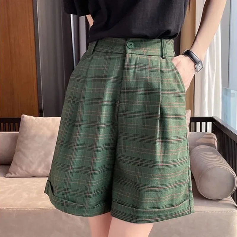 Korean Style Shorts For Women Fashion High Waist Short Pants Woman Designer Classic Offer Original Hot Low Price Elegant Summer