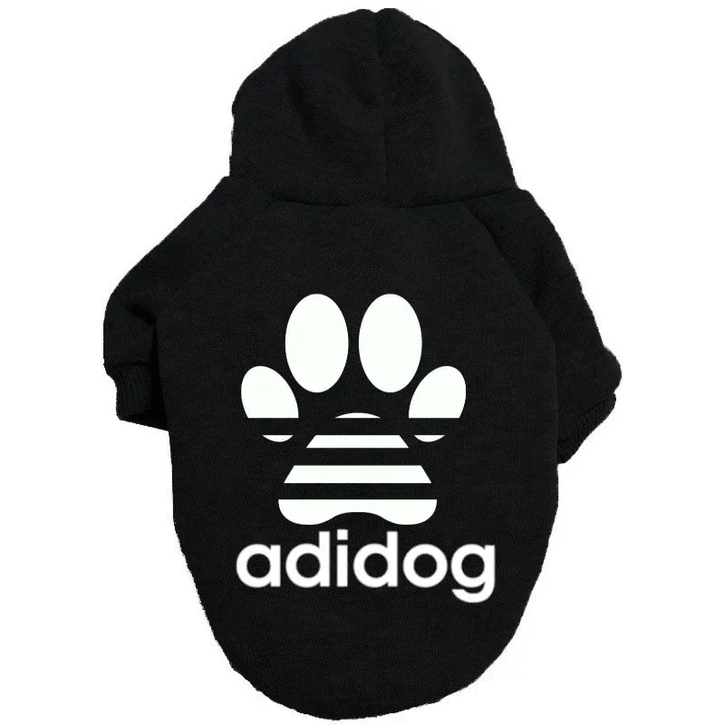 Dog Clothes Casual Autumn and Winter Hooded Sweater Large, Medium and Small Dogs Pet Clothing