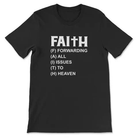 

Heavenly Journey Christian Graphic Tee for Faithful Souls