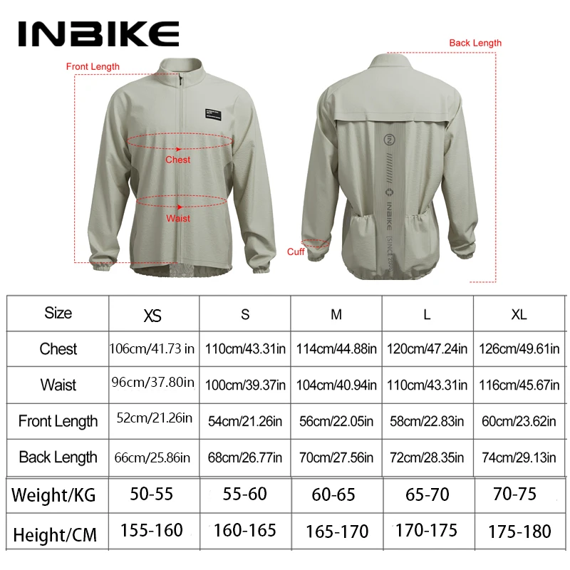 INBIKE 여성용 사이클링 바람막이, 속건성 MTB 긴팔 상의, 로드 산악자전거 재킷, 용수철 가을