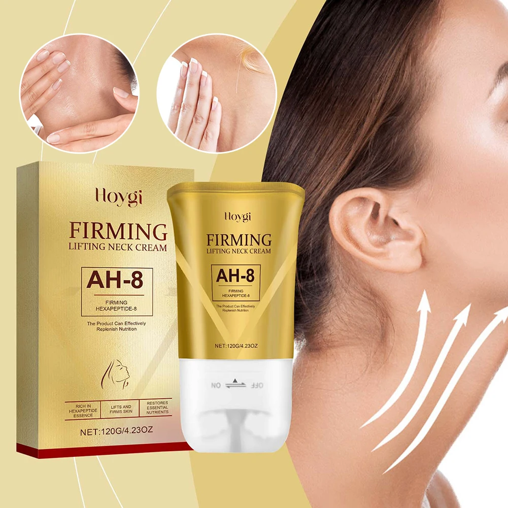 

AH-8 Neck Firming Lifting Cream Reduces Wrinkles Anti-Aging Neck Cream Deeply Moisturizing Tightening Lotion Skin Care 120g