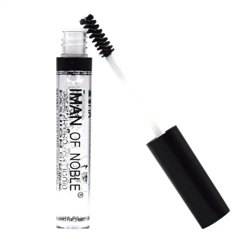 1 Stück schwarze Tube klar transparent Wimpern wachstum Flüssigkeit farblose Mascara Basis Gel dauerhafte Einstellung Augenbrauen Gel Wimpern Flüssigkeit