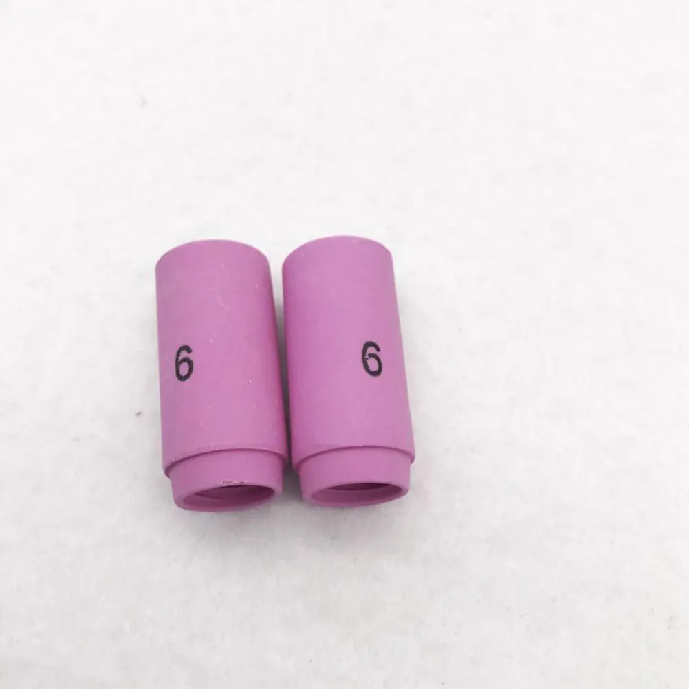 10pcs Ceramic Welding Nozzles for WP9/WP17/WP18/WP25/WP26 TIG Torch – Argon Arc Protection, Long-Lasting
