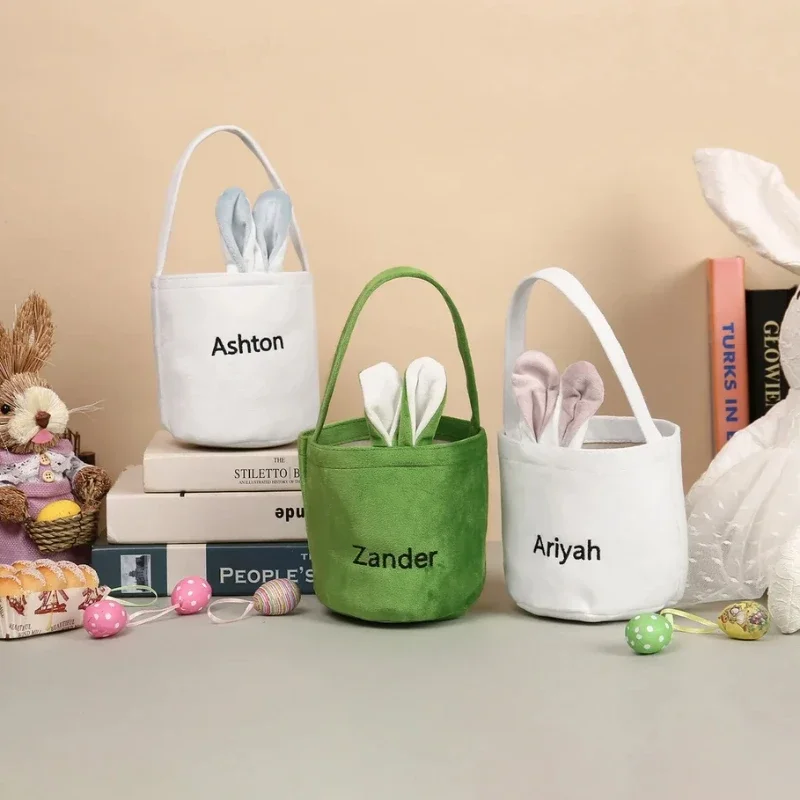 

Пасхальный милый кролик, мультяшная сумка, корзина с заячьими ушками, вечерние подарочная коробка, упаковка, коробка для пасхального яйца, простая сумка для конфет