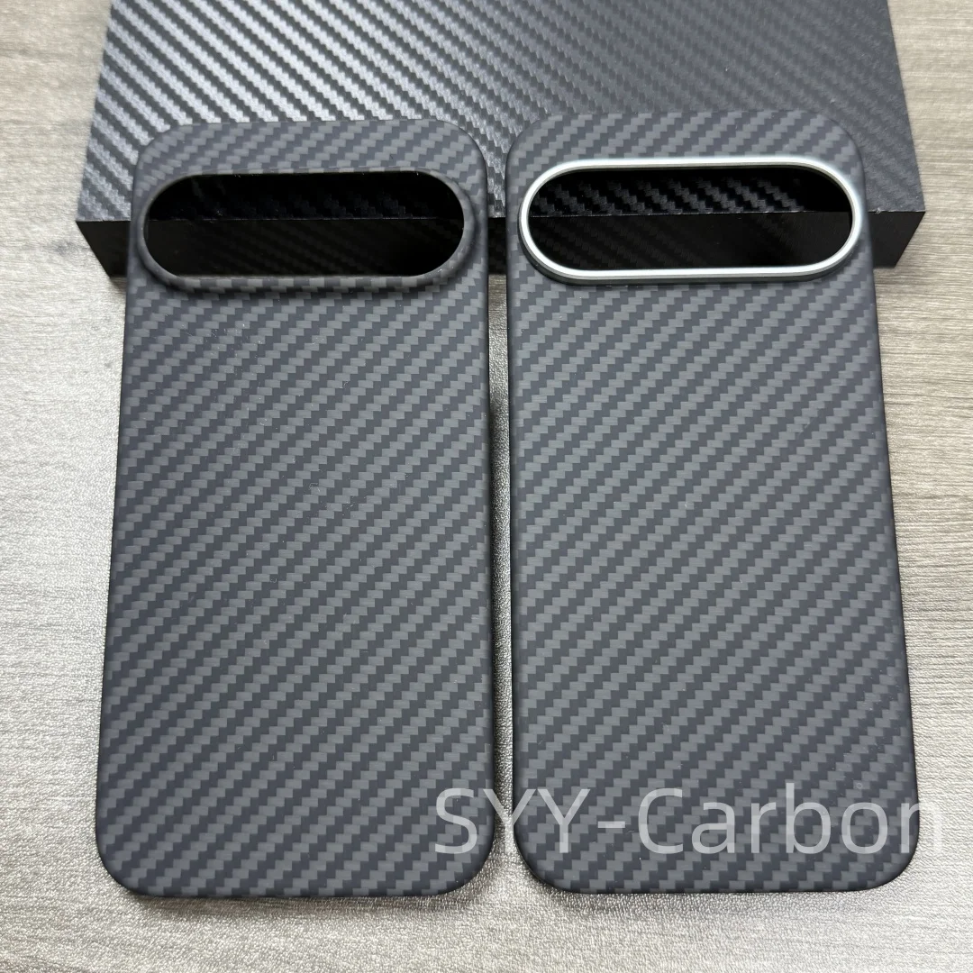 

Чехол из настоящего углеродного волокна для Google Pixel 10/10 Pro/10 Pro XL, кевлар, арамидный магнитный ультратонкий чехол Magsafe для телефона, броня