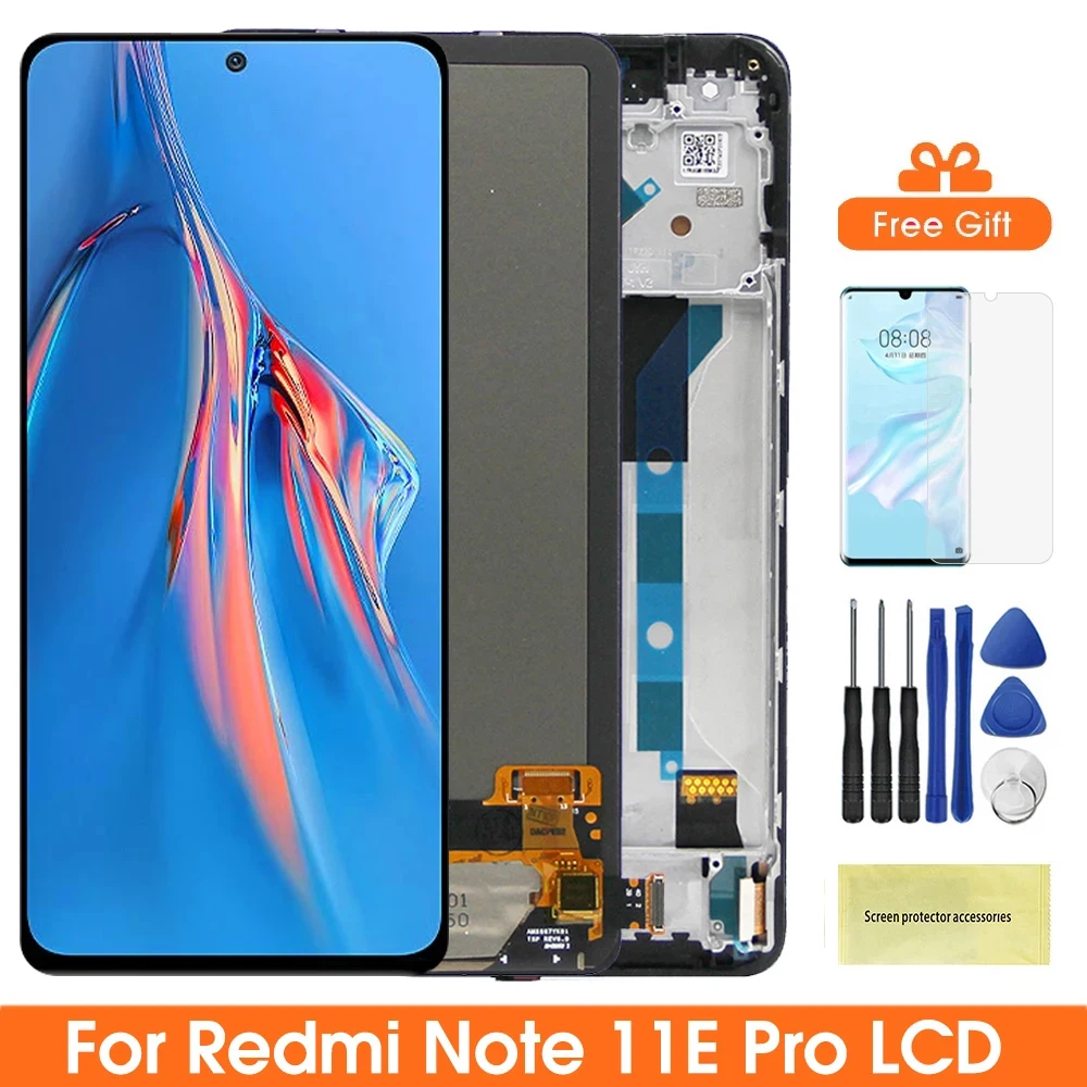 شاشة لمس رقمية 6.67 بوصة لـ Xiaomi Redmi Note 11E Pro (220116th) – تقييم شامل ودليل استبدال عملي