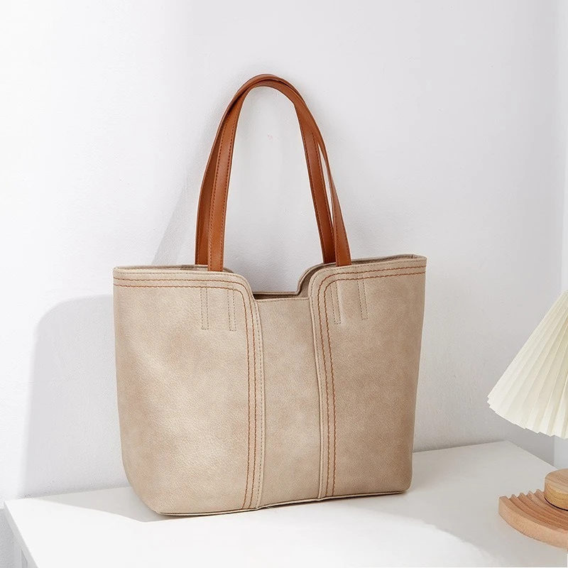 

Women's Large-Capacity Shoulder Bag Tote Bag Top Handle Minimalist Casual Work Commute Everyday