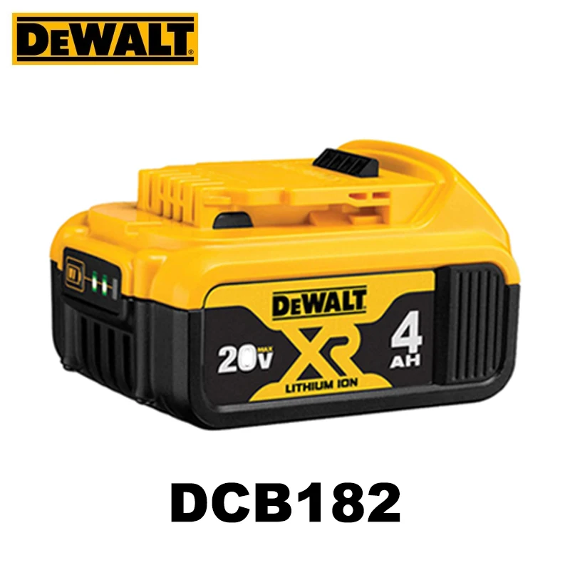 DeWalt 20V 1.7AH/4.0AH/5.0AH Lithium Battery DCB118 Fast Charger DCB1104 Charger Applicable to Dewalt’s Series of Power Tool