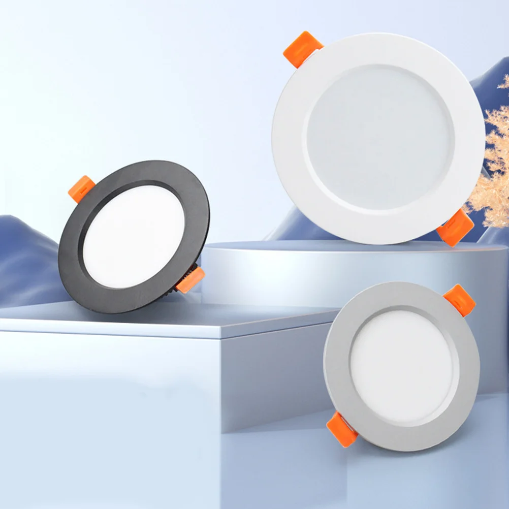 

Flush Mount Ceiling Light Recessed Aluminum LED 6000k Hotel Commercial Flat Panel Low Profile Ceiling Light Fixture Embedded