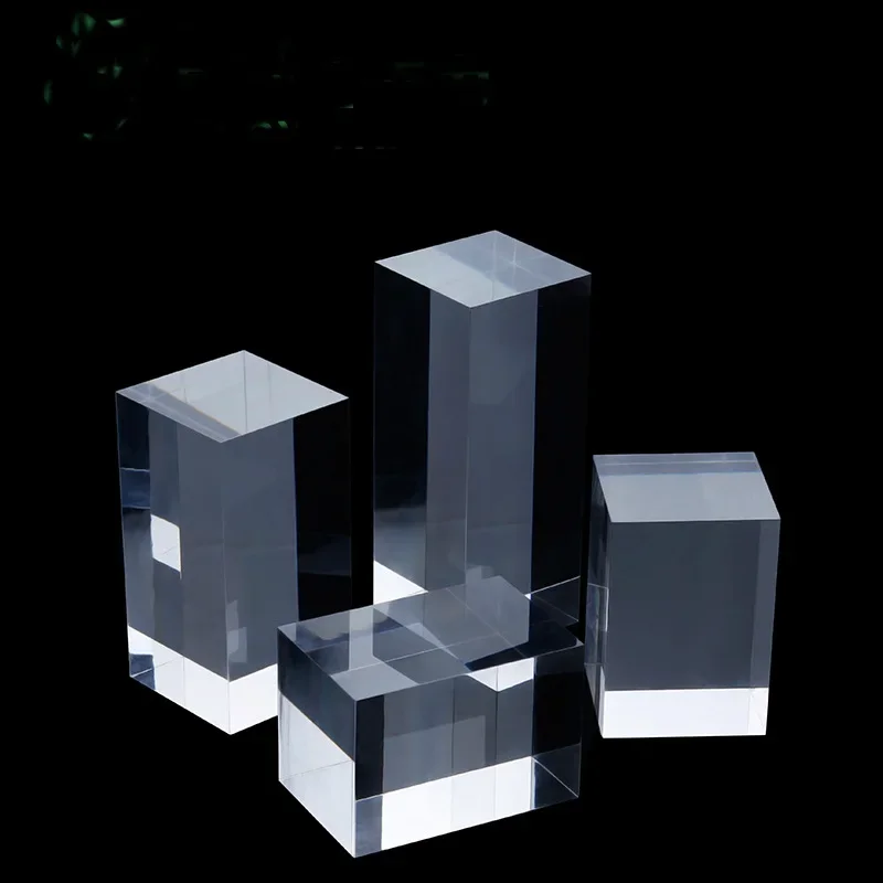 Présentoir en Perspex acrylique transparent et solide, présentoir pour bagues, boucles d\'oreilles, colliers, bijoux, comptoir, hauteur, vitrine