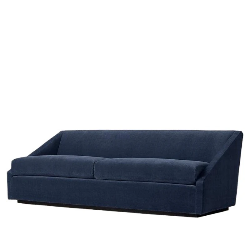 

Nordic light luxury sofa combination, French country retro solid wood furniture